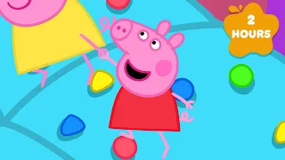 Peppa Pig At a BOUNCY Birthday!🎂🎁| Full Episodes | Cartoons for Kids | 2 Hours