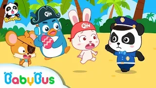 Download Pirate Rudolph Grabs Surprise Egg from Baby Crocodile | Panda Police Officers | Rescue Team |BabyBus MP3