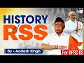 Complete history of Rashtriya Swayamsevak Sangh RSS and Politics Decoded by Aadesh Singh UPSC