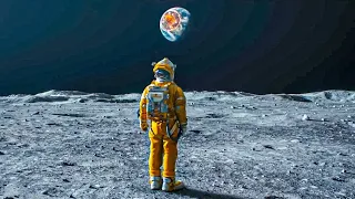 Um Asteroide Destrói a Terra Deixando o Último Humano Preso Na Lua