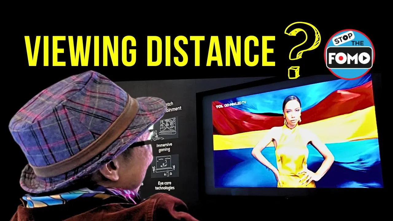 Outline Video Best TV Viewing Distance: sit closer to your TV?