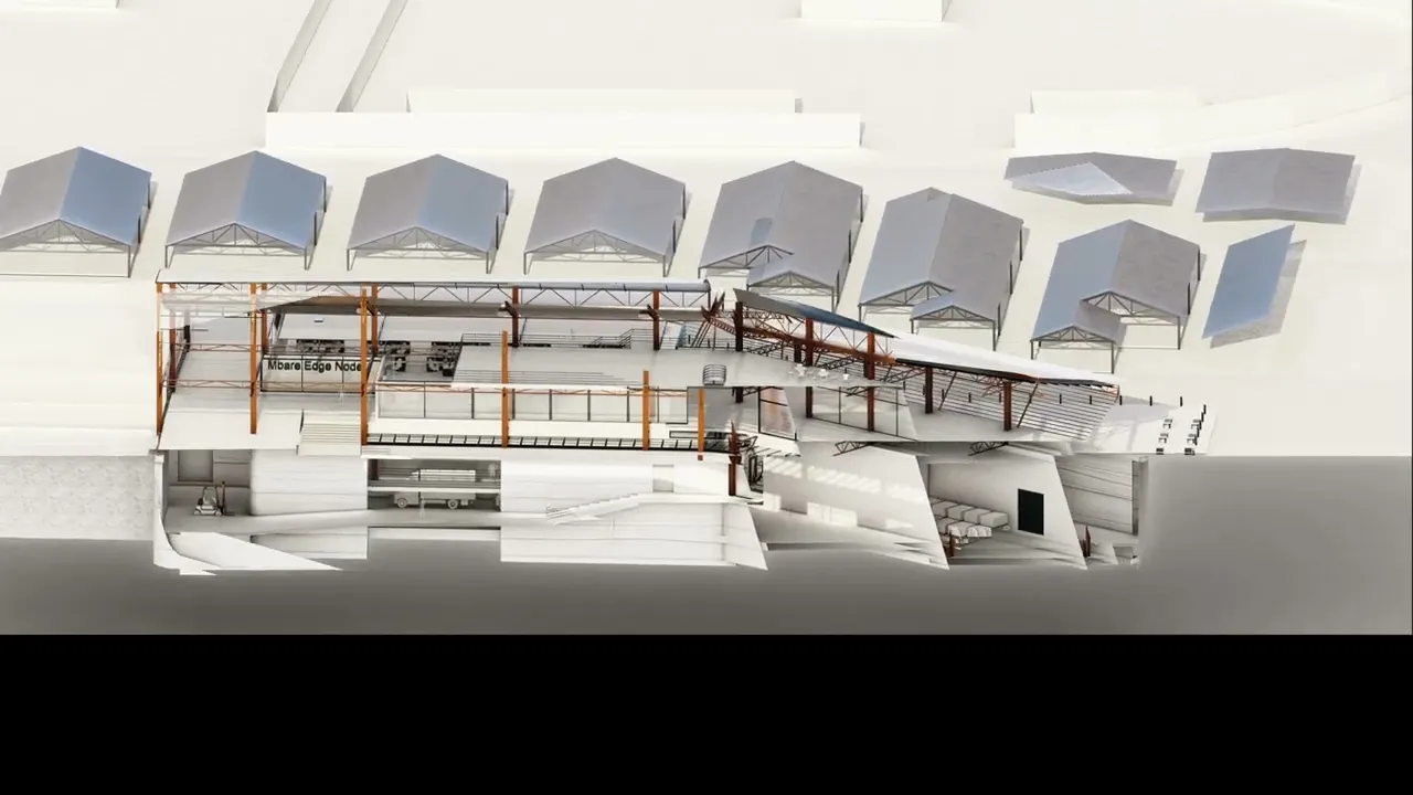 animation of sectional video of the edge node