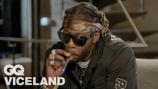 2 Chainz Checks Out the Most Expensivest Vape Pens Most Expensivest GQ VICELAND