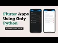 Build a Mobile Todo App Using Python Flet