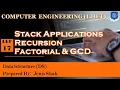 Lec-17 - Stack Applications