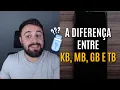 WHAT IS THE DIFFERENCE BETWEEN KILOBYTE KB MEGABYTE MB GIGABYTE GB AND TERABYTE TB