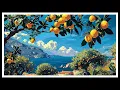 4K Beautiful Lemon Grove Free Framed TV Art Screensaver Spring Wallpaper Summer Ambience Art