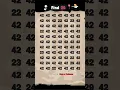 Spot the number challenge BOOST your focus