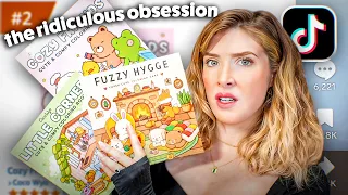I Tried TikTok Obsessed Coloring Books why are these popular