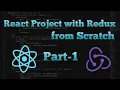 Learn React Redux Typescript from Scratch with a project in Hindi Part - 1