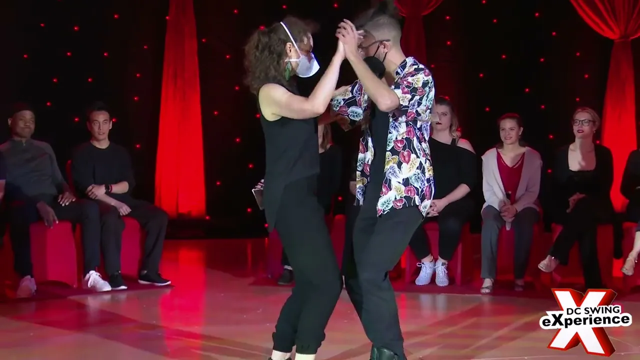 DCSX 2022 Advanced Jack & Jill Omaid Karimi and Pauline Charbogne