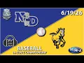 BASEBALL NIGHT IN THE REGION Kouts vs Northeast DuBois - 1A State Finals