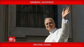 May 28 2025 General Audience- Pope Leo XIV