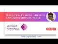 ENG Model-Driven App with Virtual Table SharePoint List PowerApps Tutorial