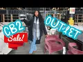 CB2 Outlet Shopping for the PERFECT Finds
