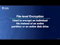 193 CompTIA Security SY0-701 Data Encryption Levels Explained