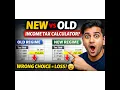 Income Tax Calculator in Excel Old vs New Tax Regime Comparison Save Tax Smart 2026 Guide