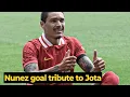 Download Lagu Darwin Nunez viert beide doelpunten van Diogo Jota na zijn doelpunt tegen Preston