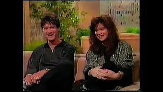 eddie van halen joins valerie on the today show 1987