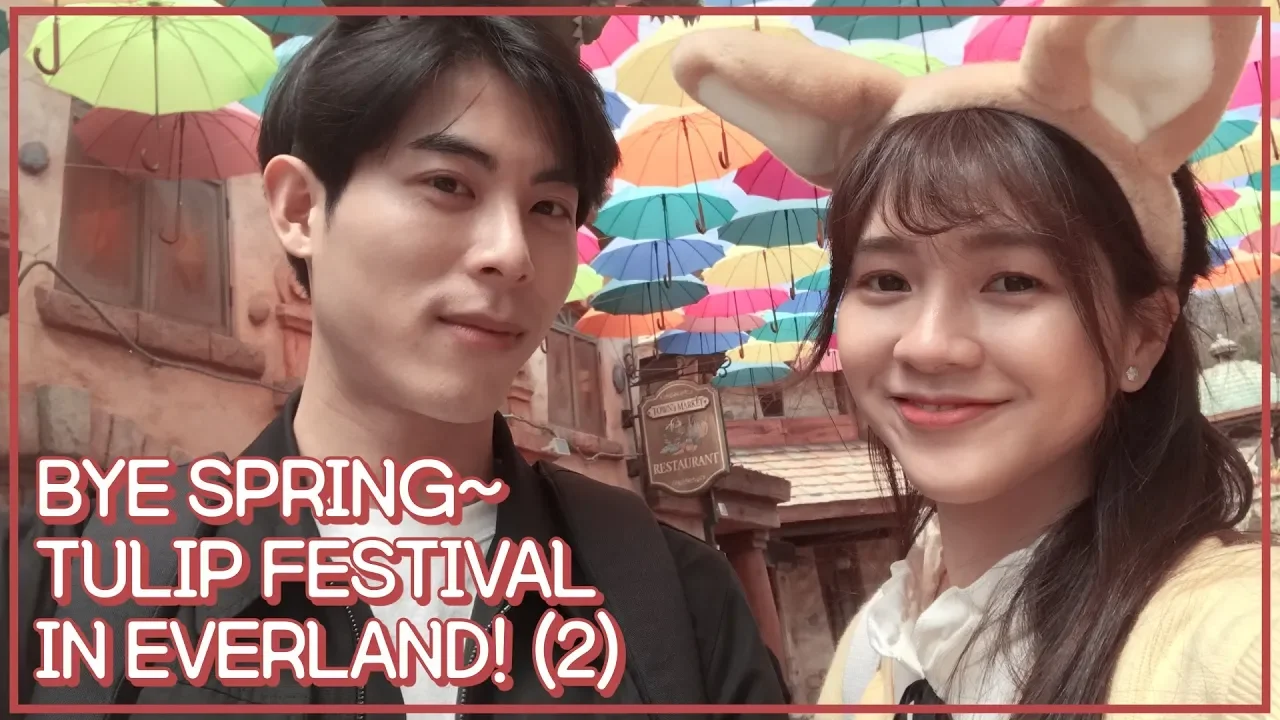 [MELMO] VLOG : JALAN-JALAN WAKTU TULIP FESTIVAL IN EVERLAND, KOREA (2) | AMELICANO