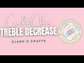 How to Treble Crochet Decrease tr2tog Step-by-Step Tutorial