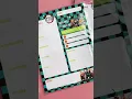 Super cute curated Demon Slayer weekly planner stationery feat Tanjiro Nezuko