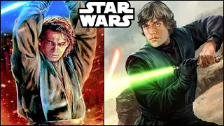 How Grandmaster Luke Skywalker PERFECTED Anakin s Lightsaber Form - Star Wars Explained