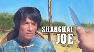 Shanghai Joe (1975): Klaus Kinski's Scalero terrorizes a frontier town until a mysterious Chinese drifter rides in — play along to his Western showdown.