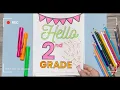 Back to School Free Coloring Pages for 1st 2nd 3rd 4th 5th 6th 7th 8th and 9th Grade