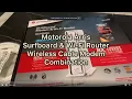 MOTOROLA Arris Surfboard MODEM and Wi-Fi Router - Wireless Cable Modem Combination
