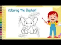 Cute Elephant Coloring Page Coloring Animals The Coloring Page