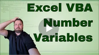 Using the Excel VBA Macro Number Variable Types Integer Long and Double