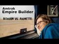 Amtrak Empire Builder Sleeper Bedroom Vs Roomette Full tour of the Roomettes Bedrooms