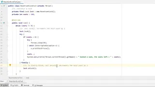Java ReentrantLock Super Simple Example