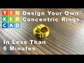 Design Concentric Rings in Less than 6 minutes