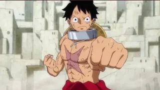 لوفى يتدرب على أعظم أنواع الهاكى الملكى ليطيح بكايدو 