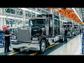 How Kenworth W900 Trucks Are Made Inside American Truck Factory Full Process