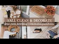 Download Lagu FALL CLEAN AND DECORATE WITH ME | Fall Decorating Ideas | Neutral Fall Decor | Homemaking