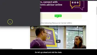 Drop In Advising