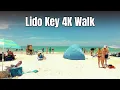 Lido Key St Armands Circle 4K Walking Tour Sarasota Florid