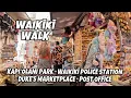 Download Lagu Waikiki Walking | Kapiolani Park | Waikiki Police Station \u0026 Post Office | Crazy Lady Pushed the Tour
