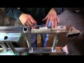 Levelok Quick Connect Ladder Leveler Installation on Werner D1200 2 Extension Ladder