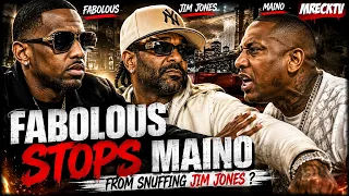 Fabolous Stops Maino From Crashing Out On Jim Jones After Heated Argument Seemingly