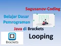 Belajar Java Script dengan Brackets Looping