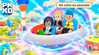 🌀 Voltamos no TEMPO e Brincamos de Esconde-Esconde no PK XD