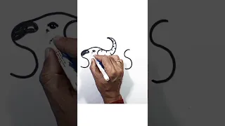 Buffalo drawing with SSS