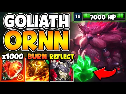 Download MP3 WTF? I TURNED ORNN INTO A LITERAL GOLIATH! (7000+ HEALTH, 350+ ARMOR)