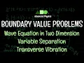 Boundary Value Problems - Wave Equation in Two Vibration
