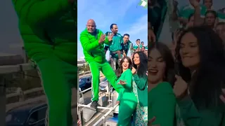 جوو 2 فن رقص زينة و فيفى عبده مع هدى الاتربي بأعلام فريق الاتحاد في كواليس العتاولة 