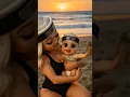 Download Lagu ballerina cappucina tung tung tung sahur song . mom and baby beach version